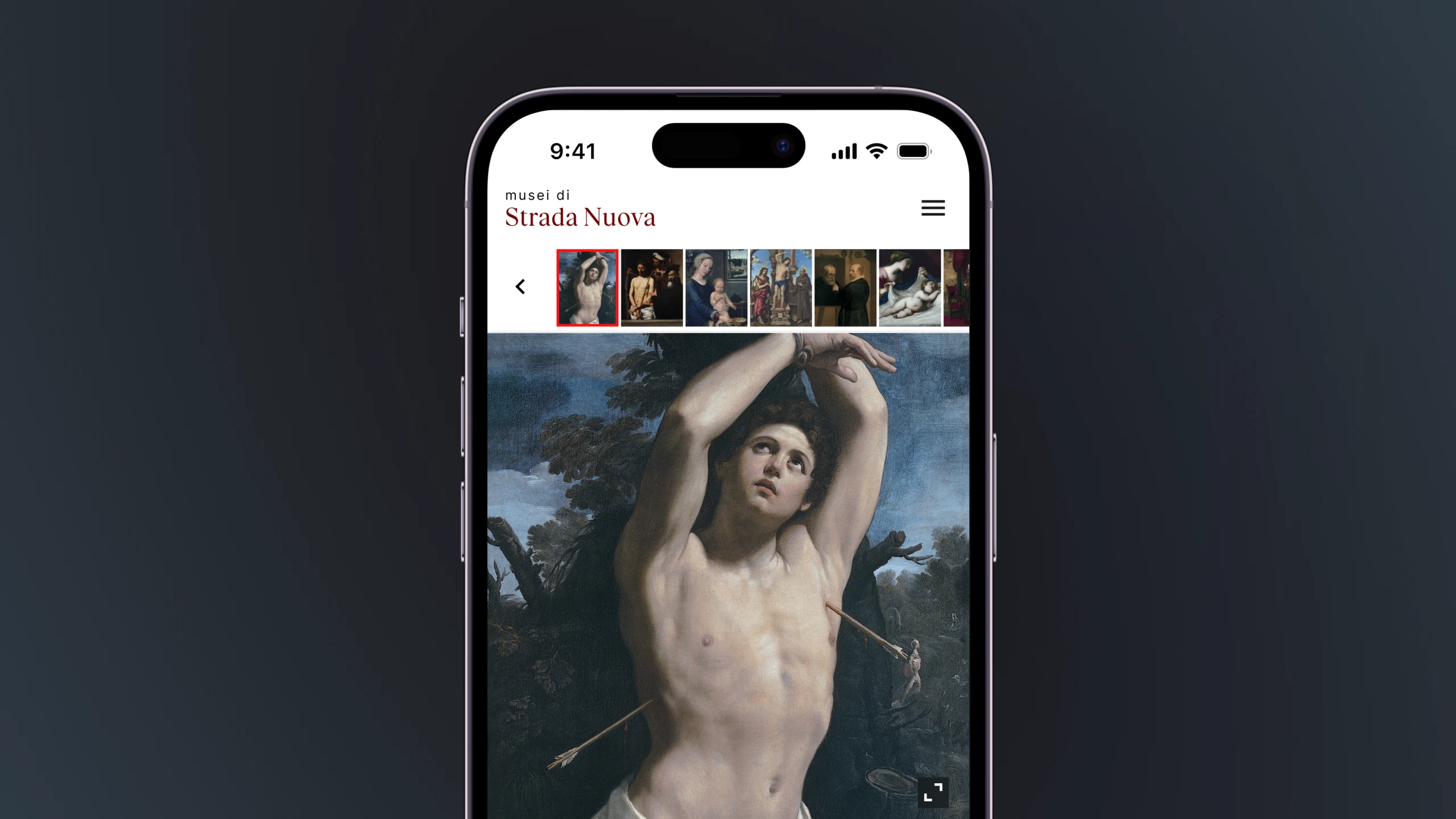 Strada Nuova museums project cover